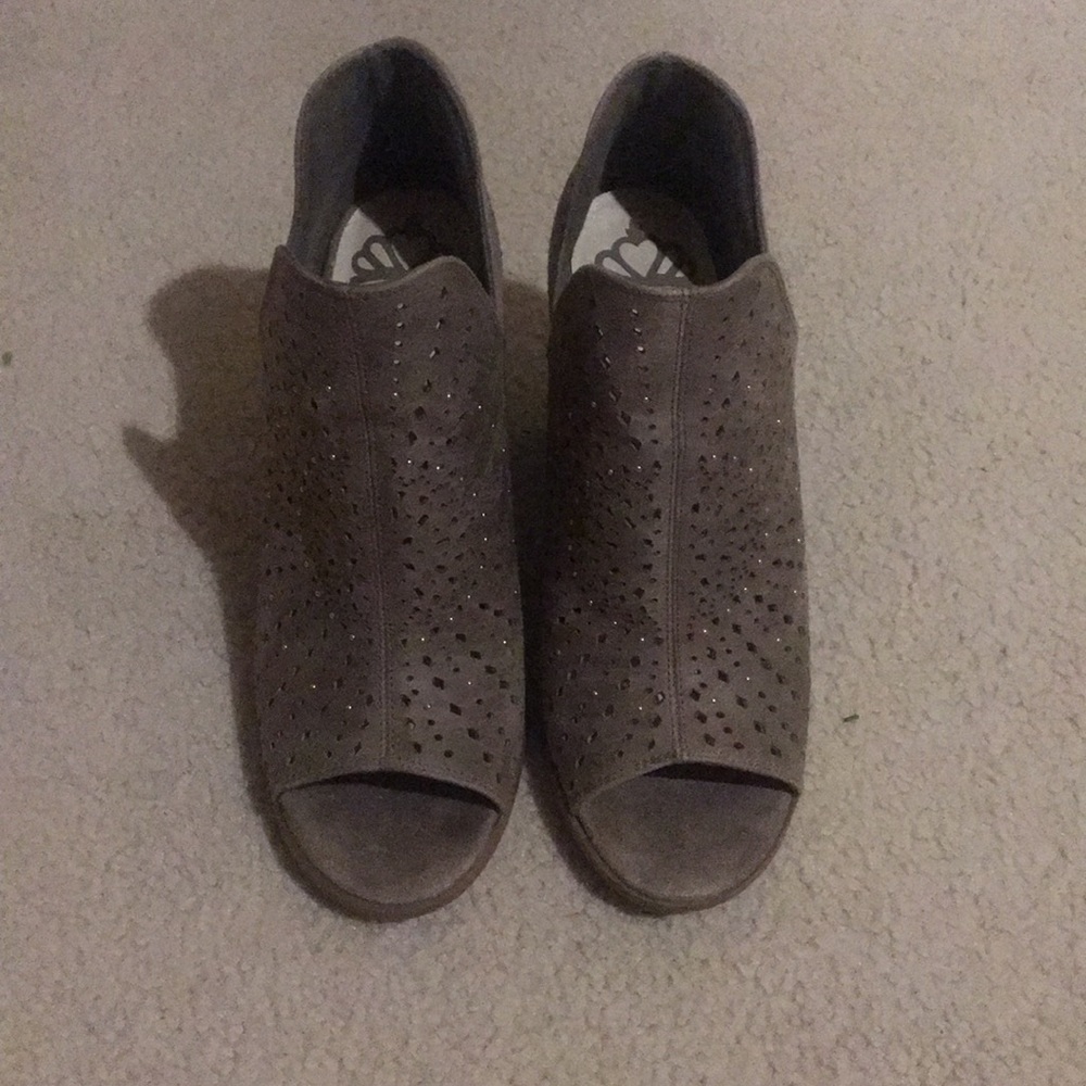 Fergalicious Open Toe Booties